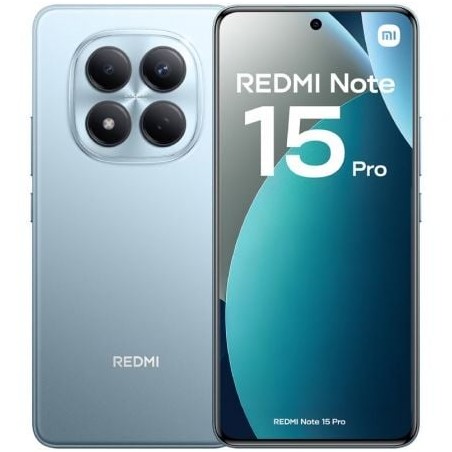 Smartphone xiaomi redmi note 15 pro 8gb/ 256gb/ 6.83'/ azul glaciar