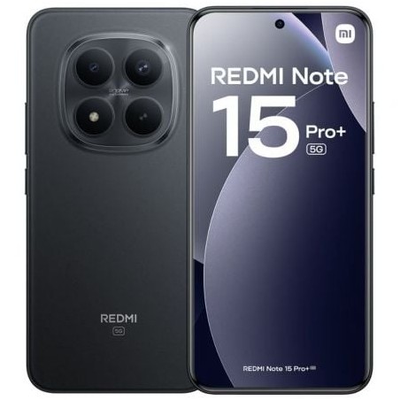 Smartphone xiaomi redmi note 15 pro plus 8gb/ 256gb/ 6.83'/ 5g/ negro