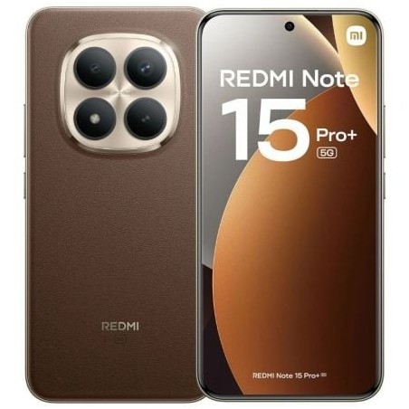 Smartphone xiaomi redmi note 15 pro plus 8gb/ 256gb/ 6.83'/ 5g/ marrón