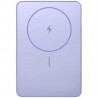 Powerbank 5000mah xiaomi super slim magnetic power bank 5000/ wireless/ púrpura/ incluye cable usb tipo-c