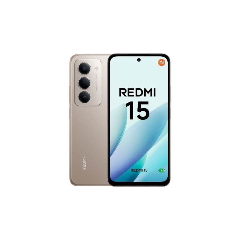 Smartphone xiaomi redmi 15 8gb/ 256gb/ 6.9'/ gris