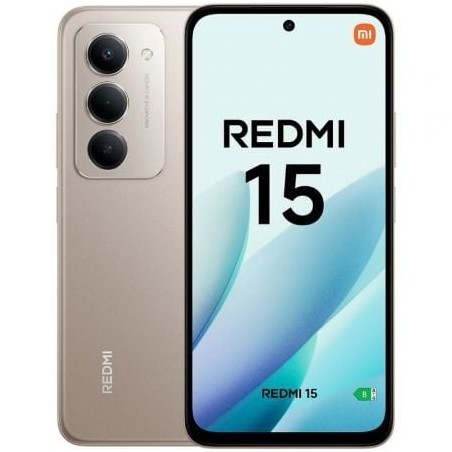 Smartphone xiaomi redmi 15 8gb/ 256gb/ 6.9'/ gris