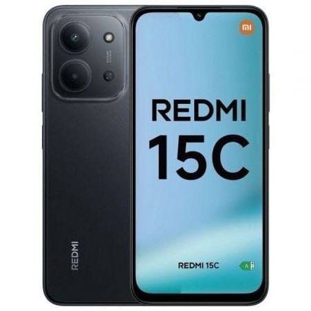 Smartphone xiaomi redmi 15c 4gb/ 256gb/ 6.9'/ negro