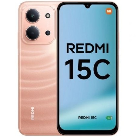 Smartphone xiaomi redmi 15c 4gb/ 256gb/ 6.9'/ naranja