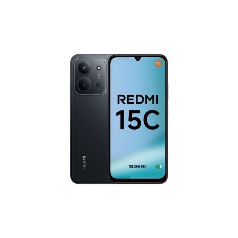 Smartphone xiaomi redmi 15c 8gb/ 256gb/ 6.9'/ negro