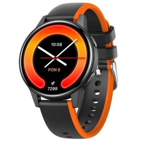 Forever smartwatch igo watch 4 jw-600 notificaciones/ frecuencia cardiaca/ negro