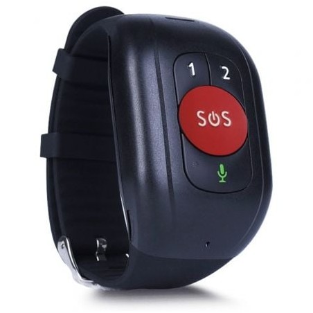 Pulsera smartband leotec senior smart band 4g/ roja y negra