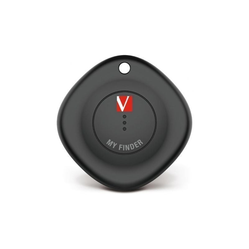 Localizador verbatim my finder bluetooth tracker myf-01 compatible con apple/ incluye llavero y pila/ negro