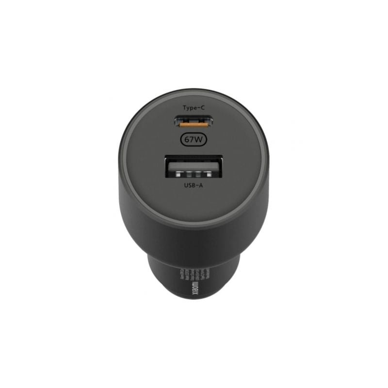 Cargador de coche xiaomi 67w usb-a tipo-c/ 1xusb-a/ 1xusb tipo-c/ 67w