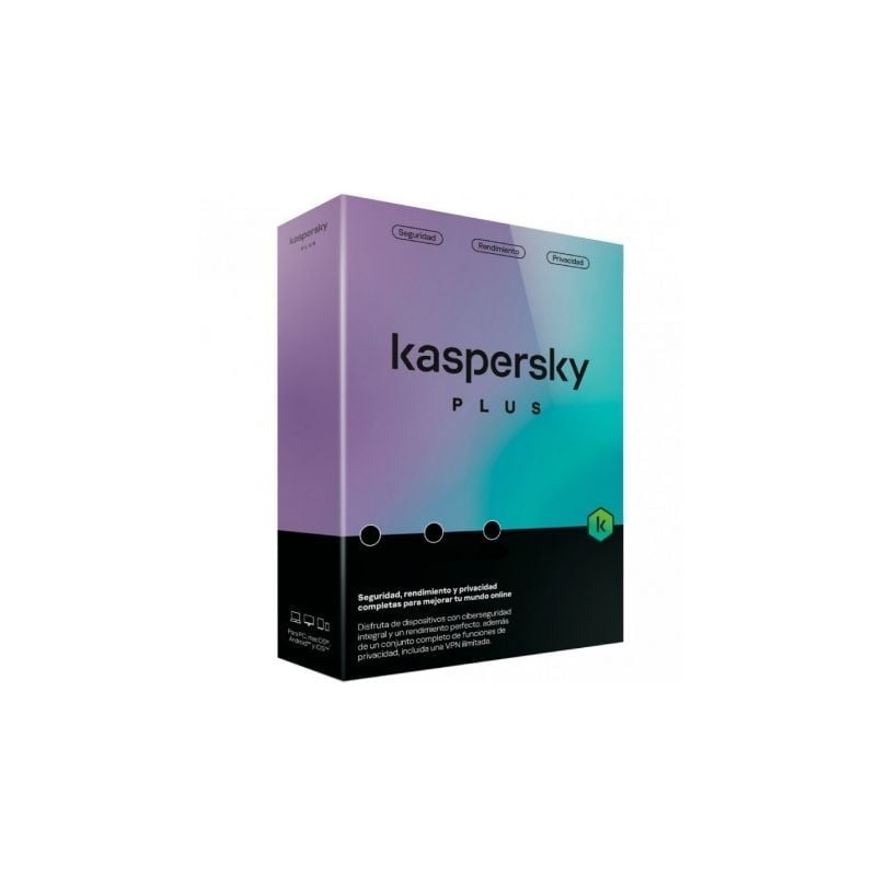 Antivirus kaspersky plus/ 1 dispositivo/ 1 año