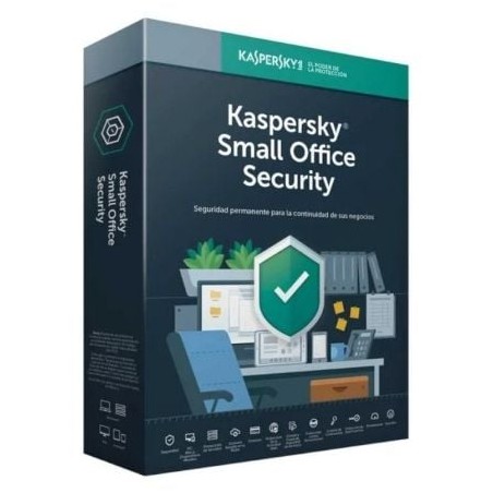 Antivirus kaspersky small office security 7/ 10 dispositivos + 1 servidor/ 1 año