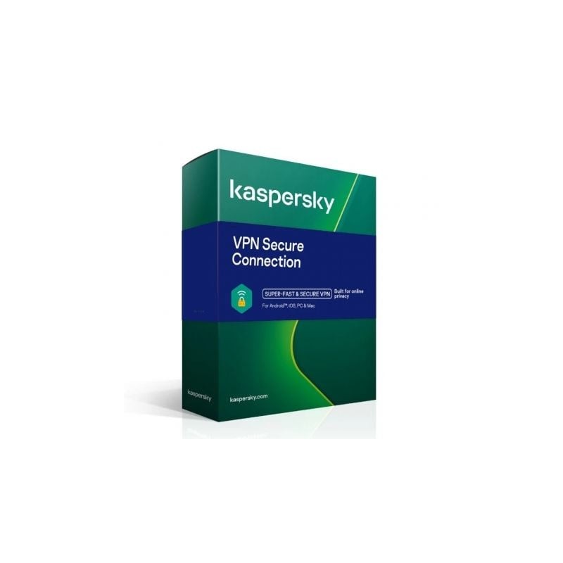 Kaspersky vpn secure connection/ 3 dispositivos/ 1 año