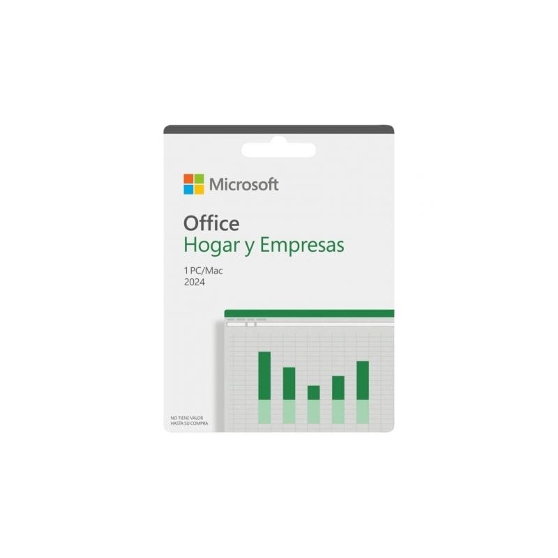 Microsoft office hogar y empresas 2024/ 1 usuario/ licencia perpetua