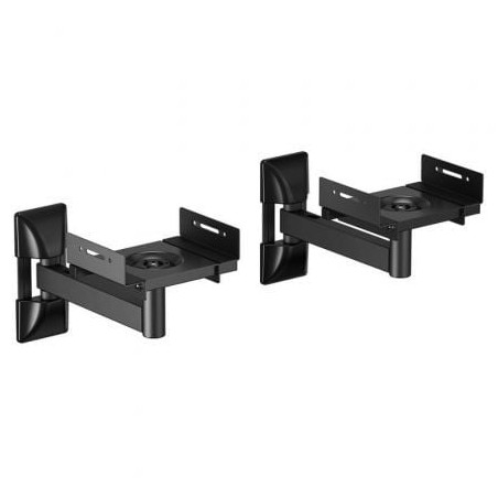 Soporte de pared giratorio/ inclinable aisens spk05u-421 para altavoces/ hasta 25kg