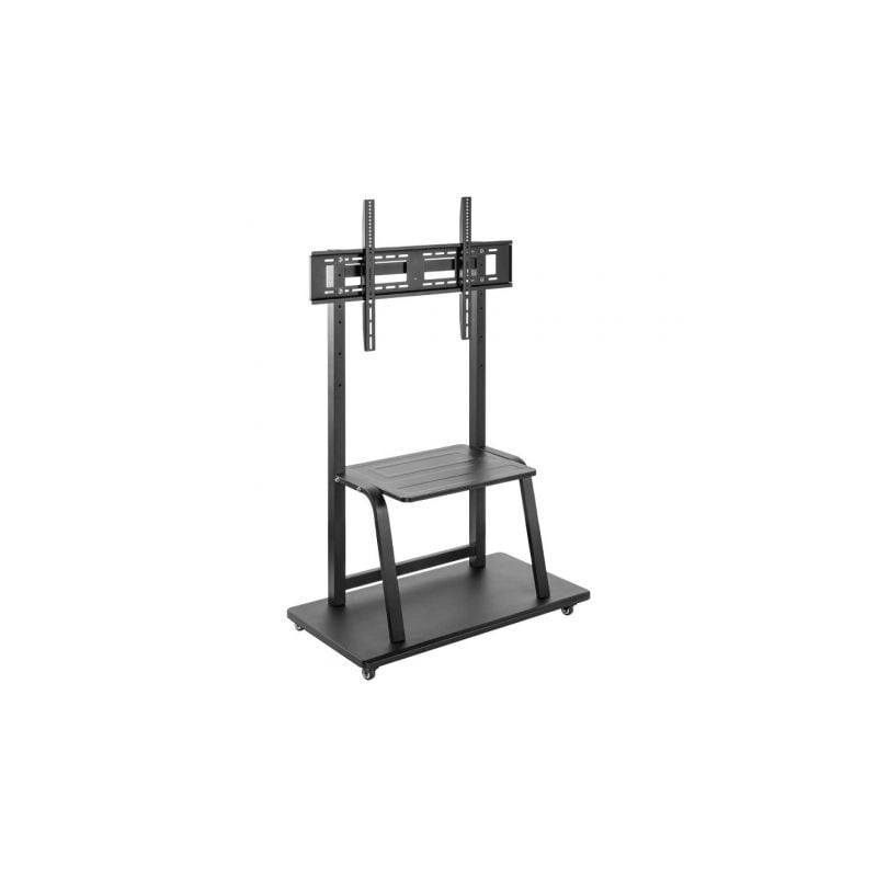 Soporte de suelo con ruedas aisens ft100e-231 para tv de 37-100'/ hasta 150kg