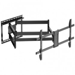 Soporte de pared giratorio/ inclinable/ nivelable aisens wt90tsle-387 para monitores y tv de 43-90'/ hasta 60kg