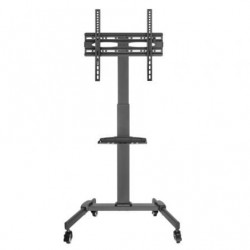 Soporte de suelo orientable/ inclinable con ruedas fonestar sts-4244n para tv de 32-65'/ hasta 35kg