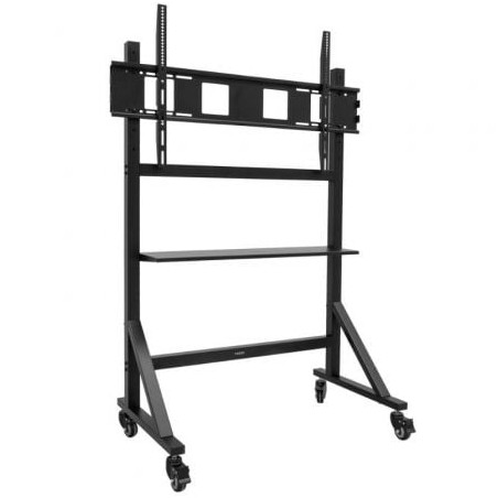 Soporte de suelo ajustable con ruedas tooq fs20105m-b para tv de 60-105'/ hasta 120kg