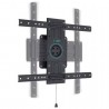 Soporte de pared giratorio/ inclinable/ nivelable tooq lp3780f-r para tv de 37-80'/ hasta 50kg