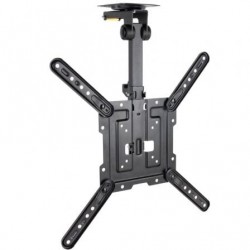 Soporte de techo giratorio/ inclinable tooq lpce1123tsli-b para tv de 23-55'/ hasta 20kg