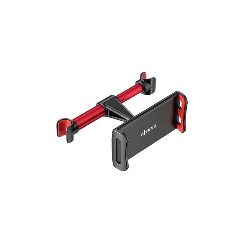 Soporte de smartphone para coche/tablet aisens msc1p-105/ negro y rojo
