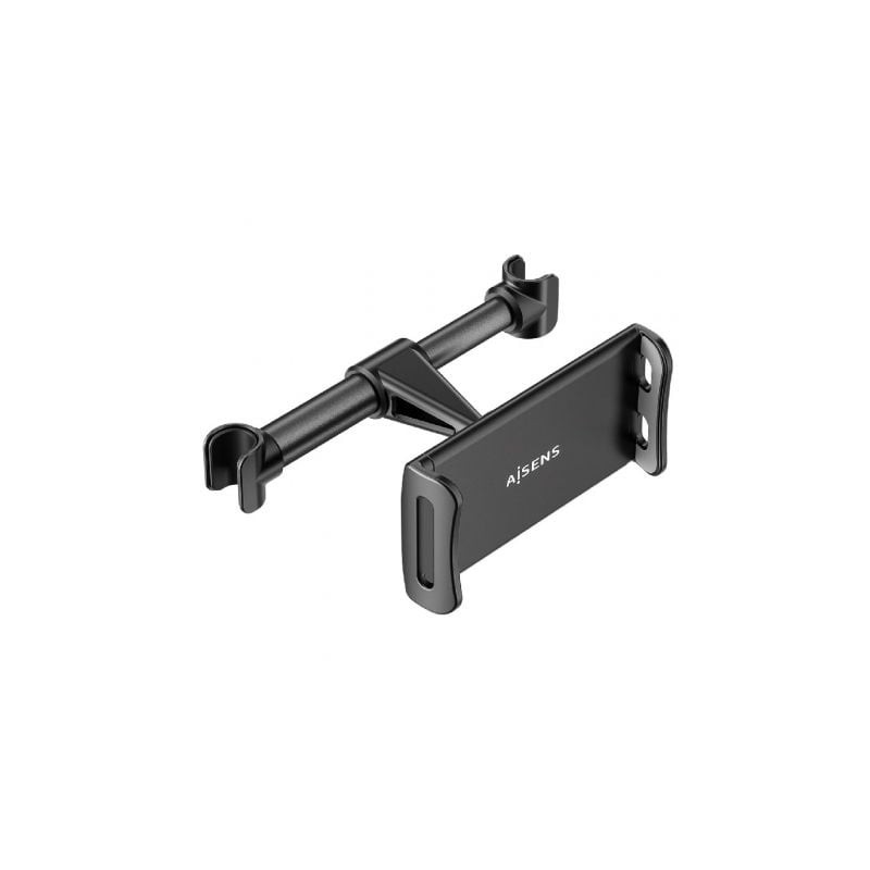 Soporte de smartphone para coche /tablet aisens msc1p-107/ negro