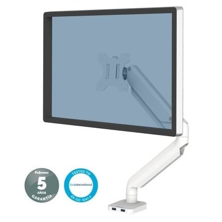 Soporte de mesa para monitor fellowes 8056201/ giratorio/ inclinable/ hasta 8kg