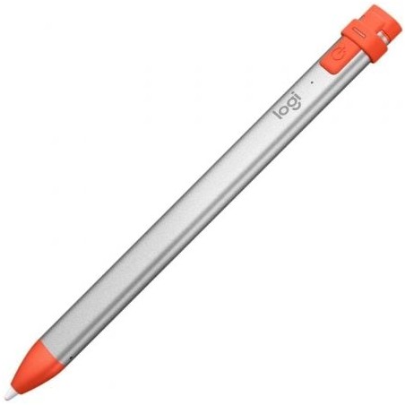 Lápiz electrónico logitech crayon para ipad/ naranja