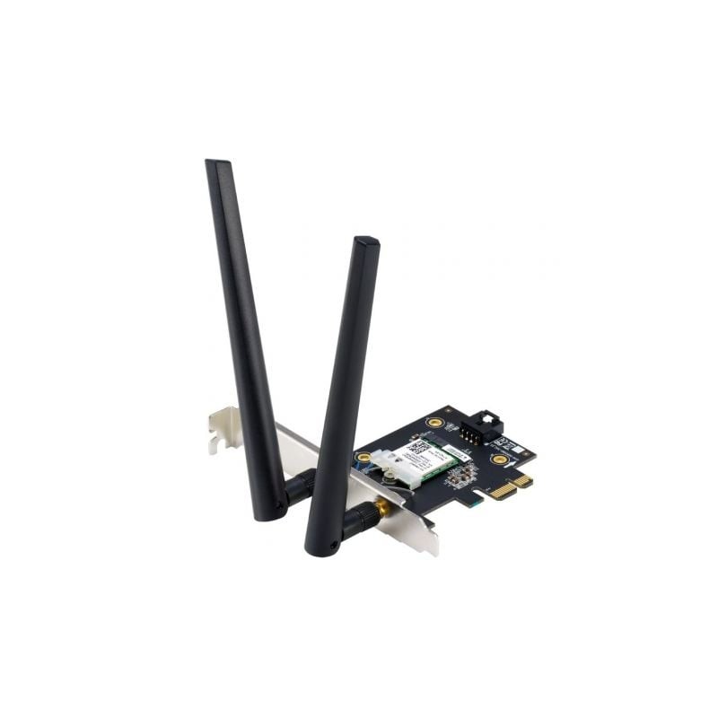 Tarjeta de red inalámbrica-pci express asus pce-be6500/ 6500mbps/ 2.4/5/6ghz