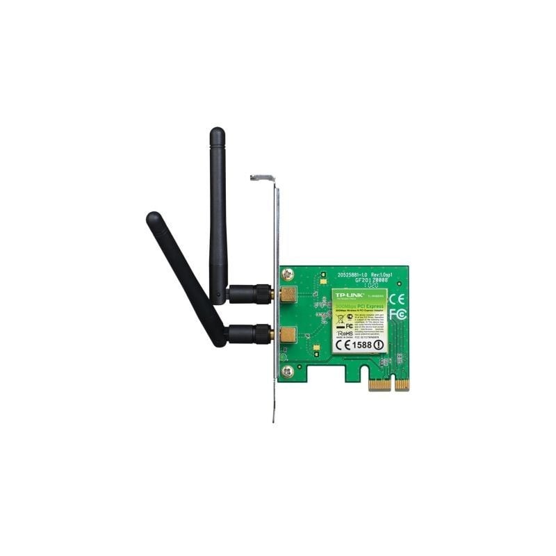 Tarjeta de red inalámbrica-pci express tp-link tl-wn881nd/ 300mbps/ 2.4ghz