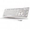 Teclado ngs heritage heritagespanish/ blanco