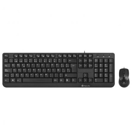 Teclado y ratón ngs cocoa kit