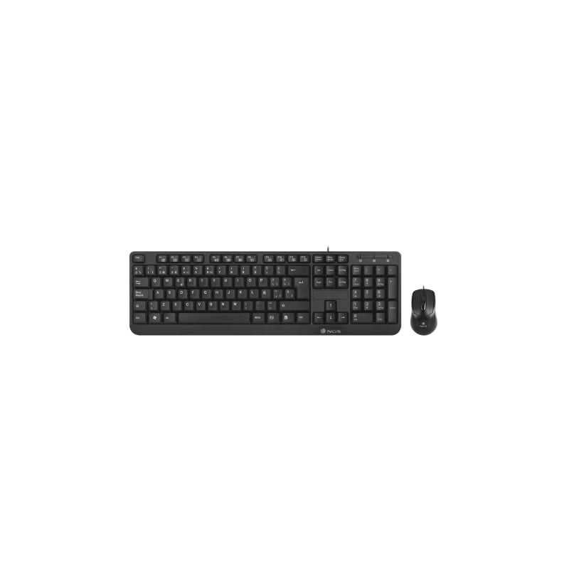 Teclado y ratón ngs cocoa kit/ portugués