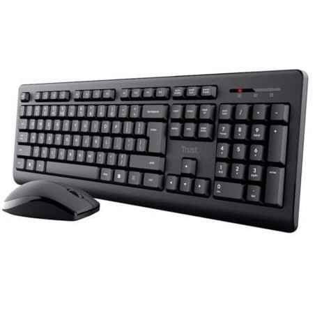 Teclado y ratón inalámbricos trust primo wireless deskset