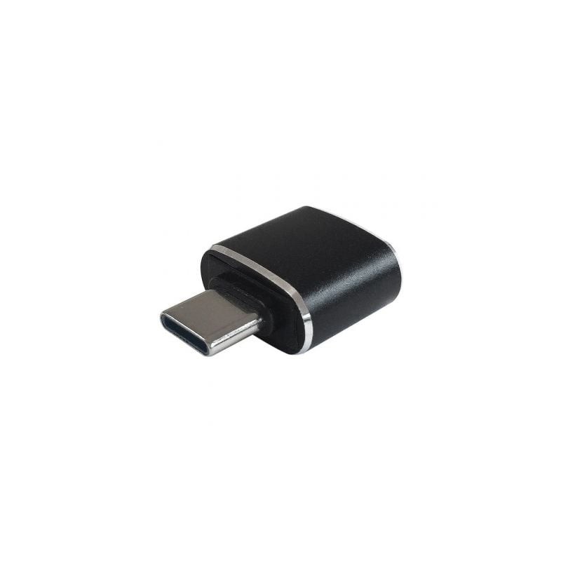 Adaptador usb 3.0 tipo-c aisens a108-0369/ usb tipo-c macho - usb hembra