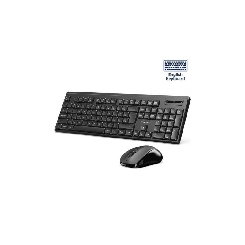 Teclado y ratón inalámbricos vention combo ktzb0-en/ inglés