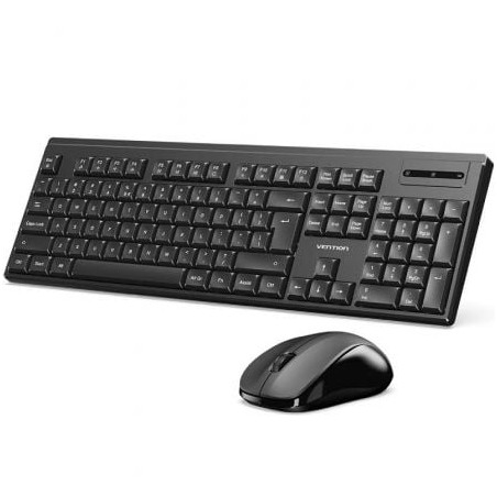 Teclado y ratón inalámbricos vention combo ktzb0-es