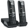Teléfono inalámbrico gigaset comfort 550/ pack duo/ negro