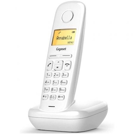 Teléfono inalámbrico gigaset a170/ blanco