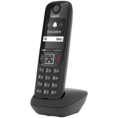 Teléfono inalámbrico gigaset as690/ negro