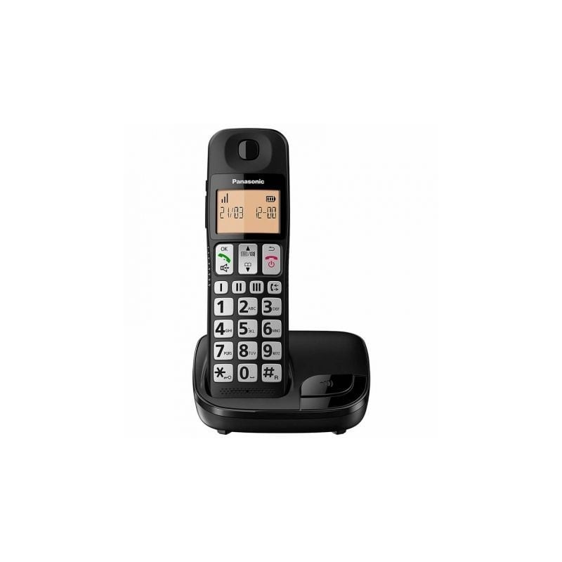 Teléfono inalámbrico panasonic kx-tge310sp/ negro