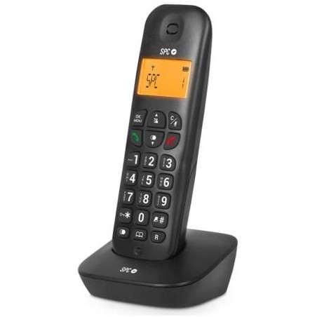 Teléfono inalámbrico spc air/ negro