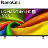 Televisor lg nanocell 50nu850b6la 50'/ ultra hd 4k/ smart tv/ wifi/ negro