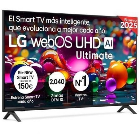 Televisor lg uhd 55ua74006lb 55'/ ultra hd 4k/ smart tv/ wifi
