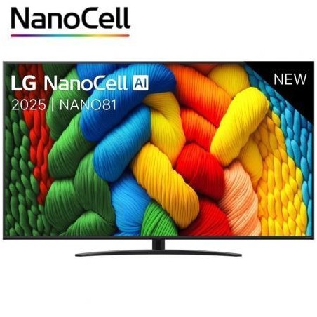 Televisor lg nanocell 65nano81a6a 65'/ ultra hd 4k/ smart tv/ wifi