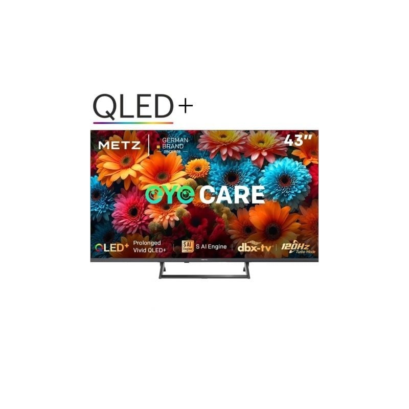 Televisor metz qled+ 43mqf7500z 43'/ ultra hd 4k/ smart tv/ wifi