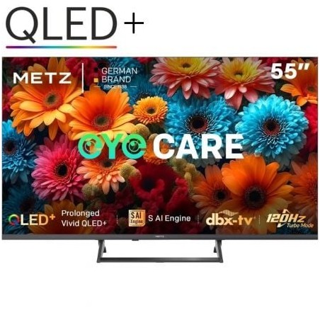 Televisor metz qled+ 55mqf7500z 55'/ ultra hd 4k/ smart tv/ wifi