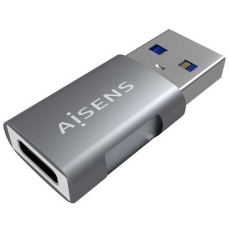 Adaptador usb 3.2 gen2 aisens a108-0655/ usb tipo-c hembra - usb macho