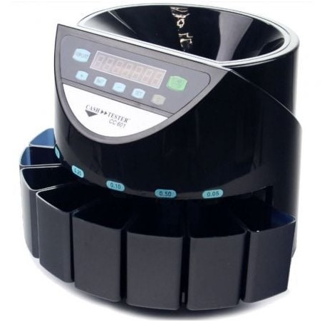 Contadora de monedas cash tester cc 601