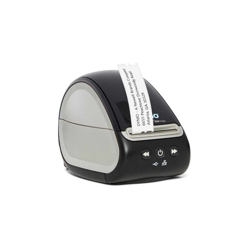 Impresora de etiquetas dymo labelwriter 550 turbo/ térmica/ usb/ negra